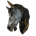 Antique zinc horse head trade sign