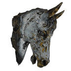 Antique zinc horse head trade sign