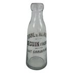 Collection of 42 Antique French Milk, Wine & Liquor Bottles