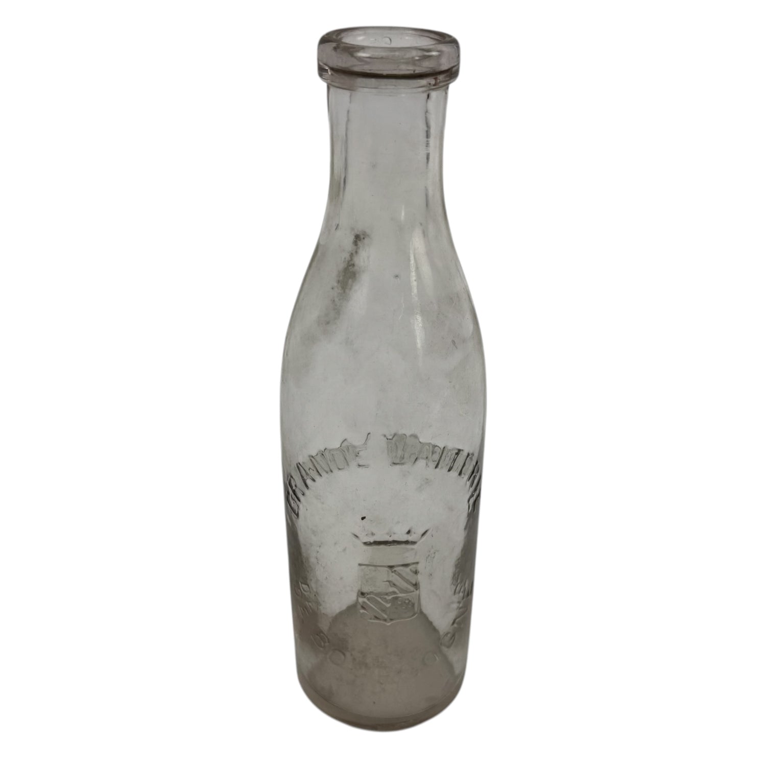 Collection of 42 Antique French Milk, Wine & Liquor Bottles