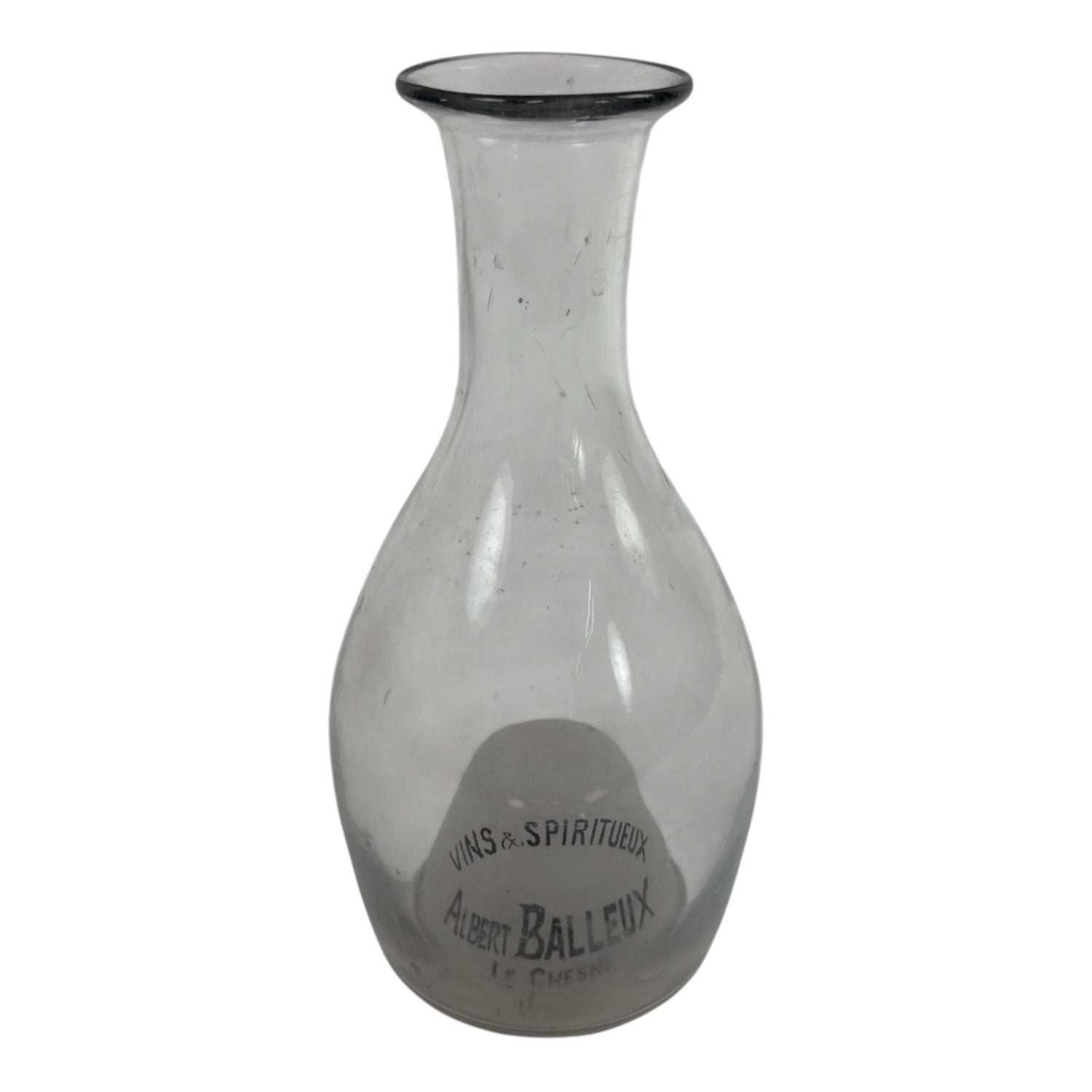 Collection of 42 Antique French Milk, Wine & Liquor Bottles
