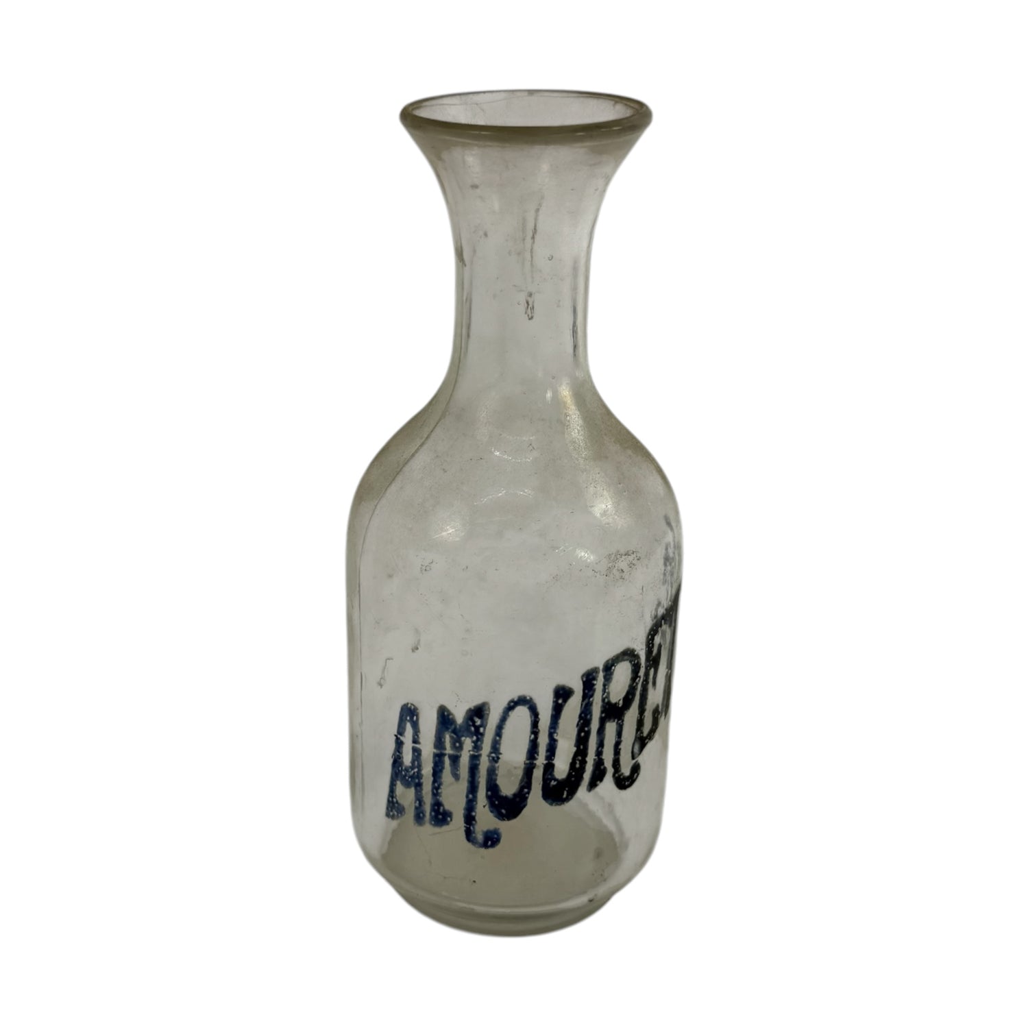 Collection of 42 Antique French Milk, Wine & Liquor Bottles