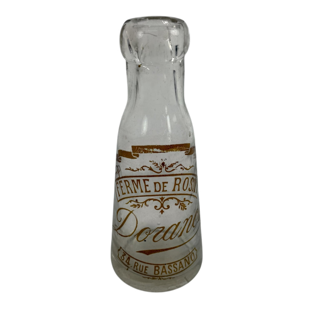 Collection of 42 Antique French Milk, Wine & Liquor Bottles