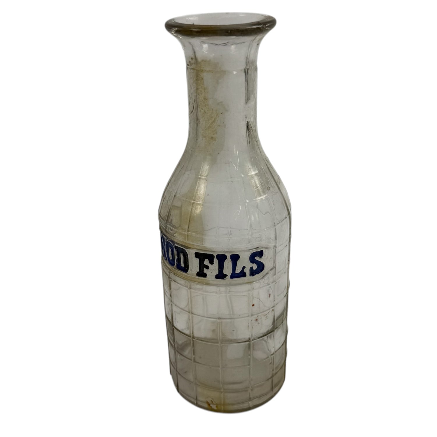 Collection of 42 Antique French Milk, Wine & Liquor Bottles