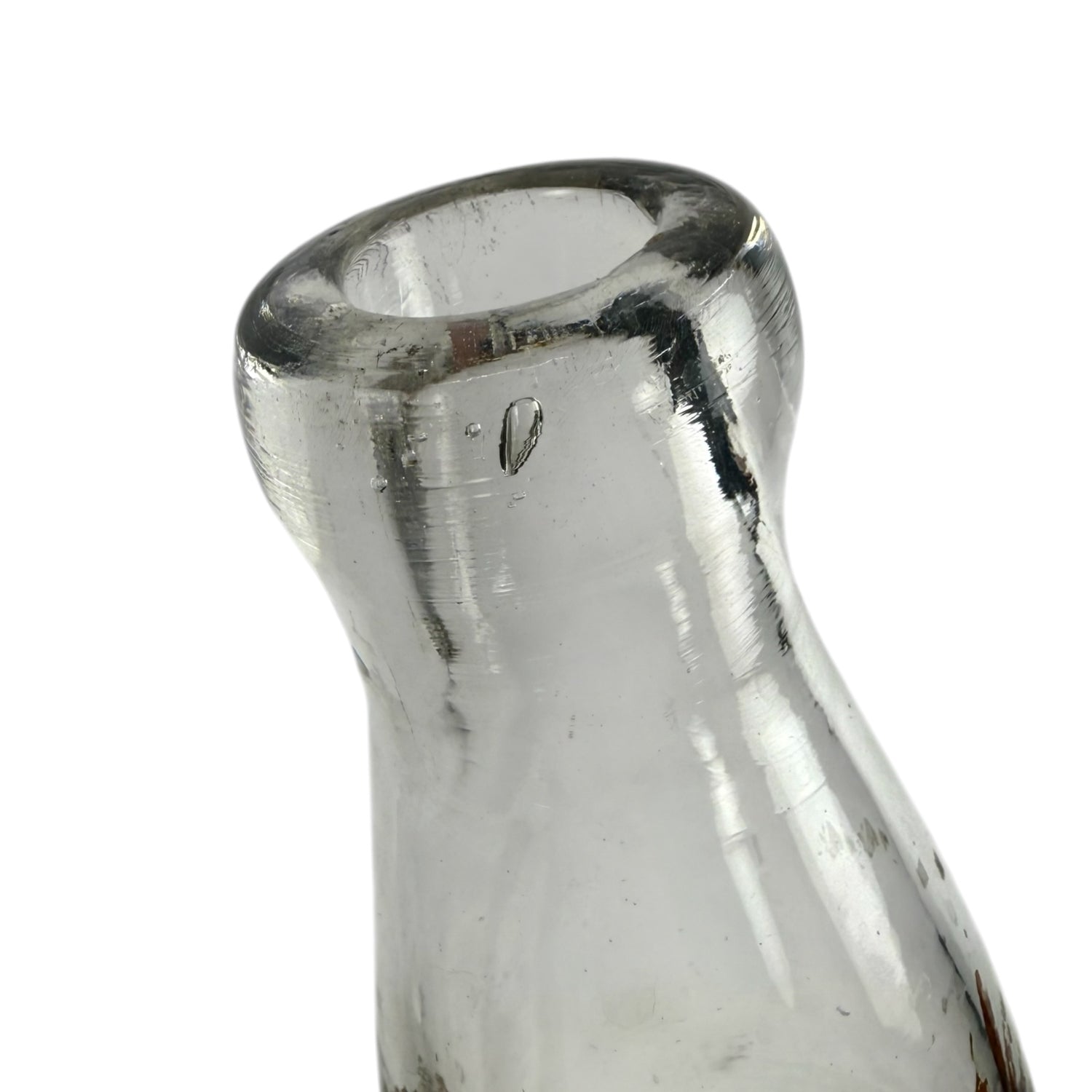 Collection of 42 Antique French Milk, Wine & Liquor Bottles