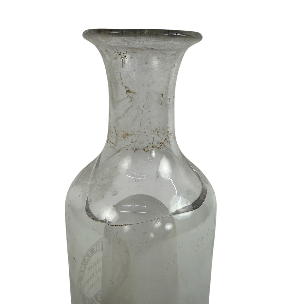 Collection of 42 Antique French Milk, Wine & Liquor Bottles