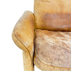 Pair of De Sede DS-50 Leather Lounge Chairs