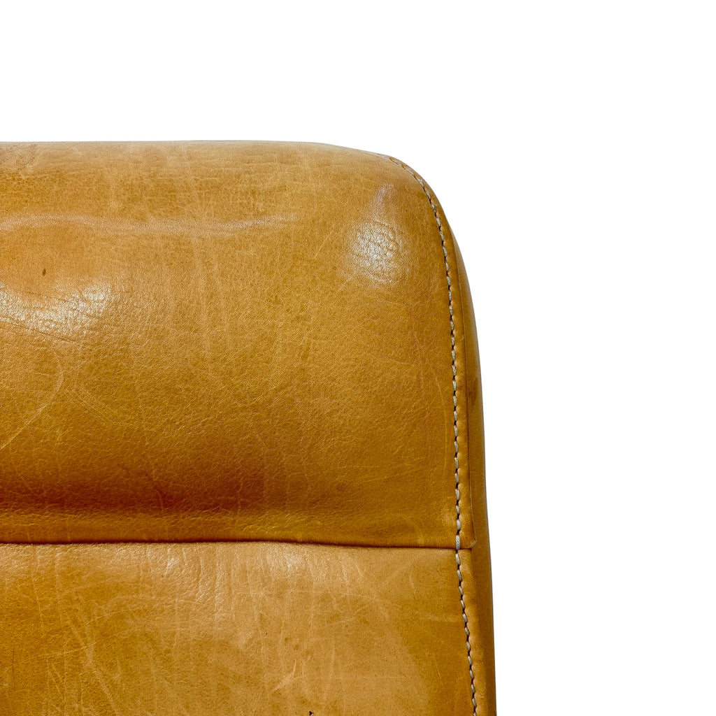 Pair of De Sede DS-50 Leather Lounge Chairs