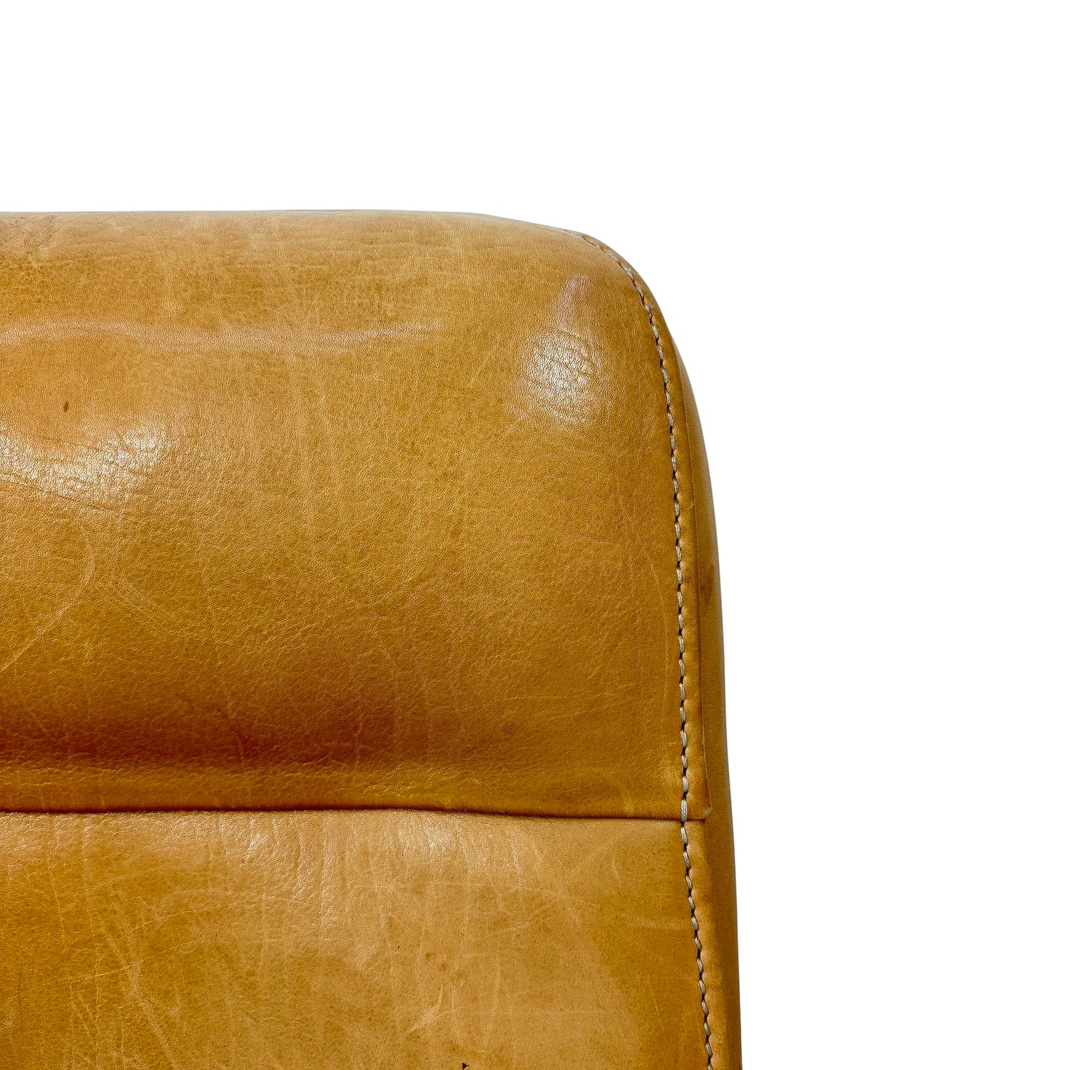 Pair of De Sede DS-50 Leather Lounge Chairs