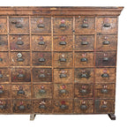 Large Antique Bank of Drawers 48 Drawers