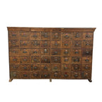 Large Antique Bank of Drawers 48 Drawers