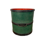 Antique Industrial Riveted Measuring Bucket