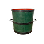 Antique Industrial Riveted Measuring Bucket