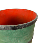 Antique Industrial Riveted Measuring Bucket