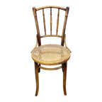 Antique Thonet Bentwood Chair Cane Seat
