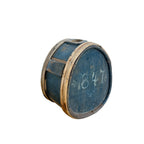 Antique Swedish Wooden Field Flask Dated 1847