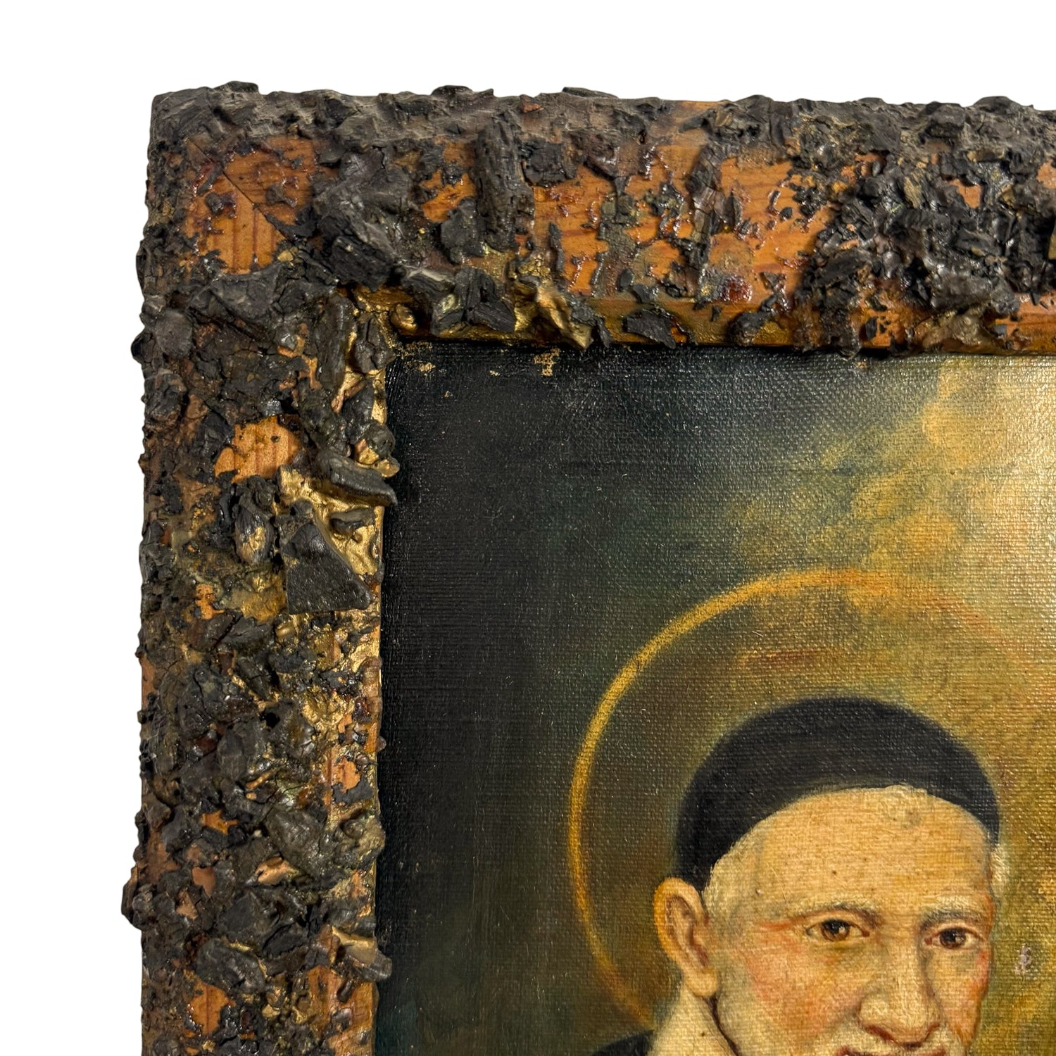 Saint Vincent de Paul Portrait Oil on Canvas (7)
