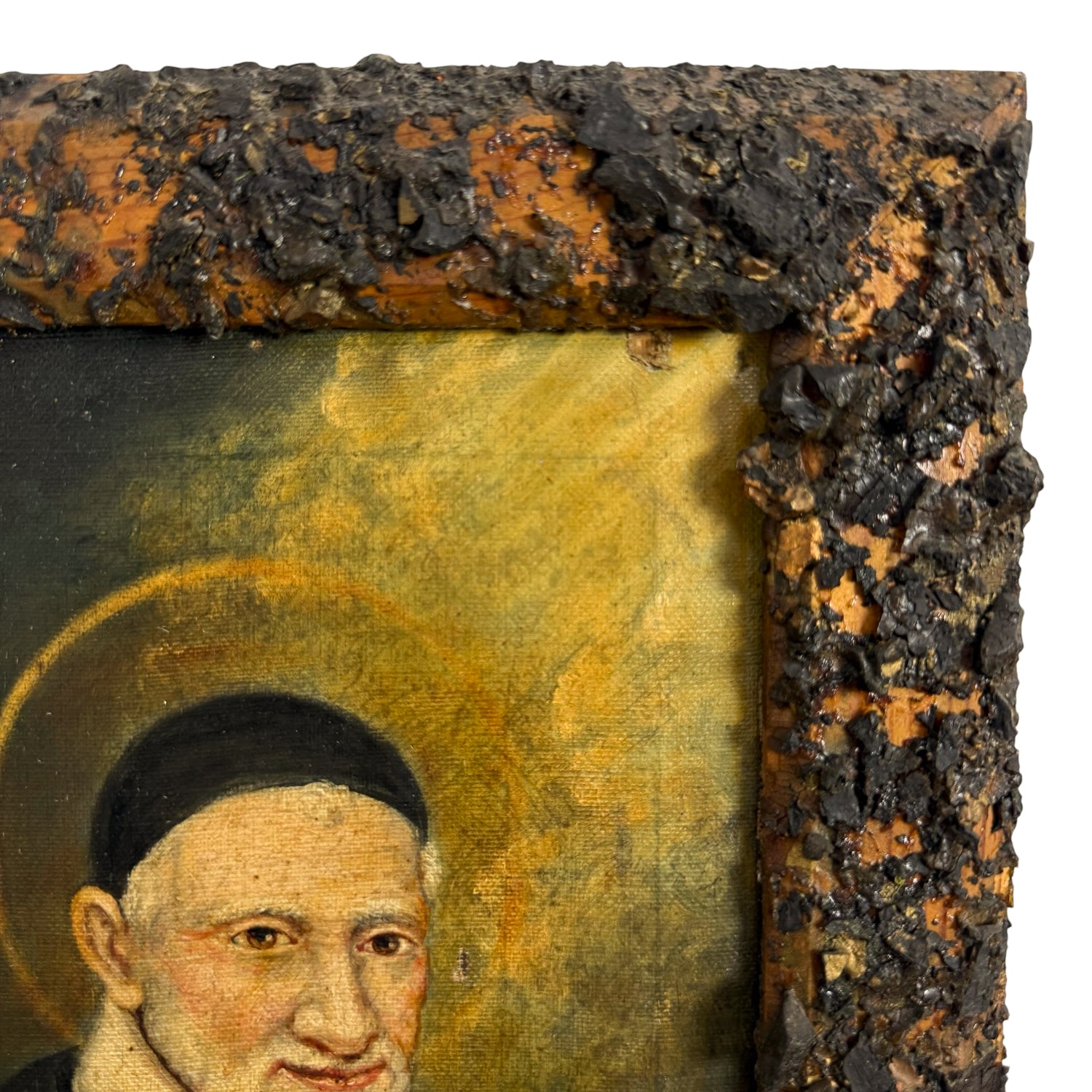 Saint Vincent de Paul Portrait Oil on Canvas (7)