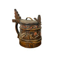 Zweeds Handbeschilderd Houten Bierpul