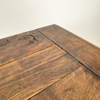 Antique Rustic Oak Farmhouse Dining Table