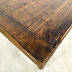 Antique Rustic Oak Farmhouse Dining Table