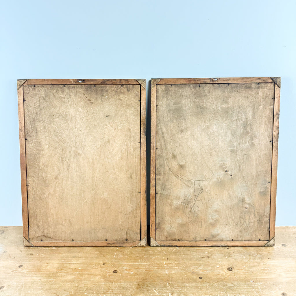 Set van 2 vintage Duitse anatomische orthopedische voetposters