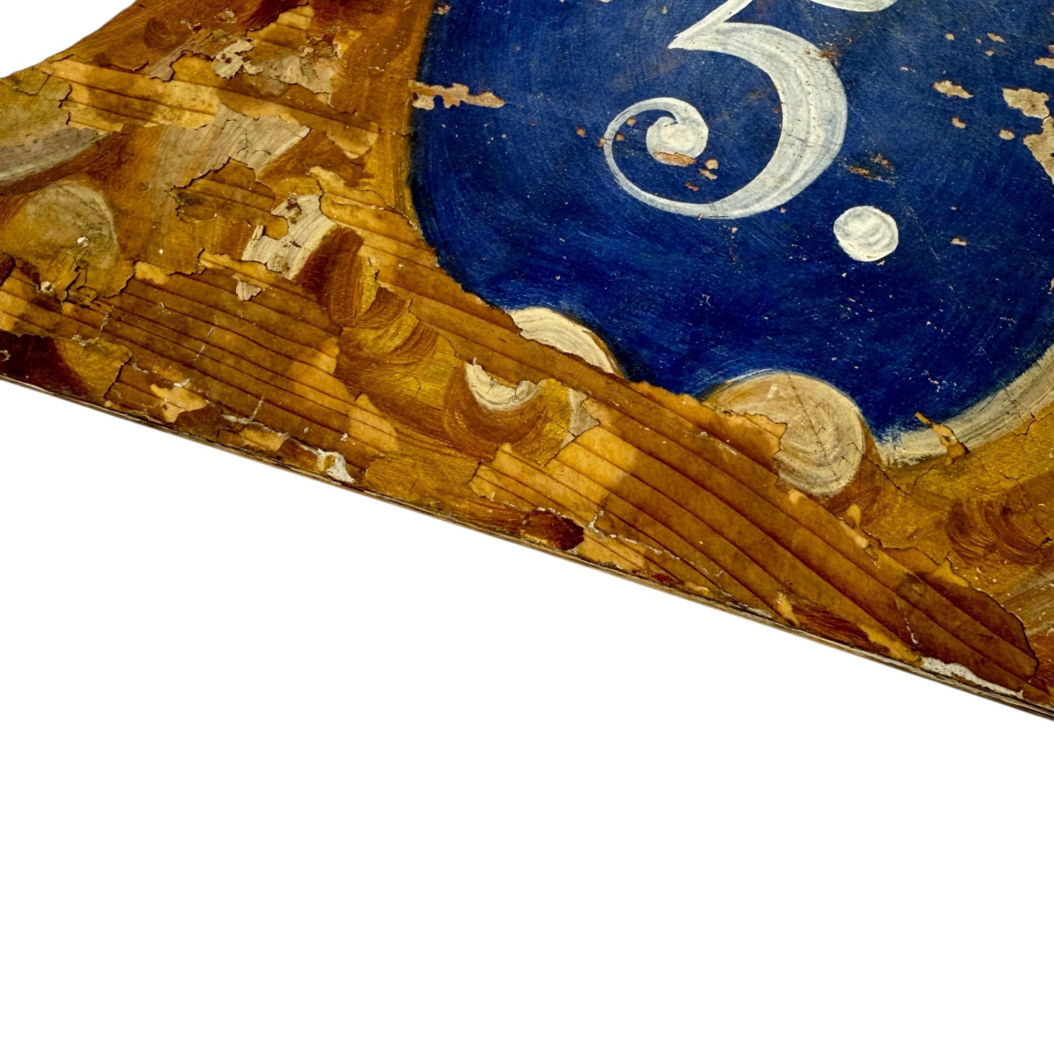 Vintage Fairground Number Sign No. 5