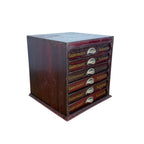 Antique Gütermann Thread Cabinet With Drawers