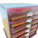 Antique Gütermann Thread Cabinet With Drawers