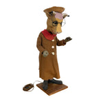 Vintage JAF Paris Automaton Figure with Moving Glass Eyes