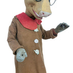 Vintage JAF Paris Automaton Figure with Moving Glass Eyes