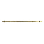 French Antique Brass Pot Hanging Rack Paris