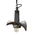 Nr. 2 Vintage industriële spiegelende hanglamp van Esla
