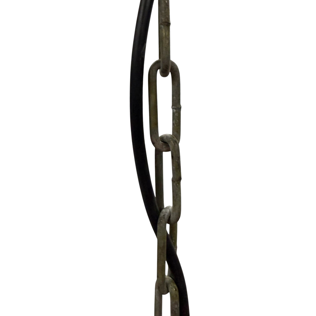 Nr. 2 Vintage industriële spiegelende hanglamp van Esla