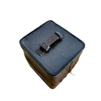 Antique Travel Perfume Bottles in Leather Case
