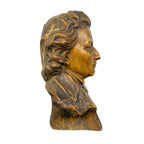 Vintage plaster Bust of Frédéric Chopin