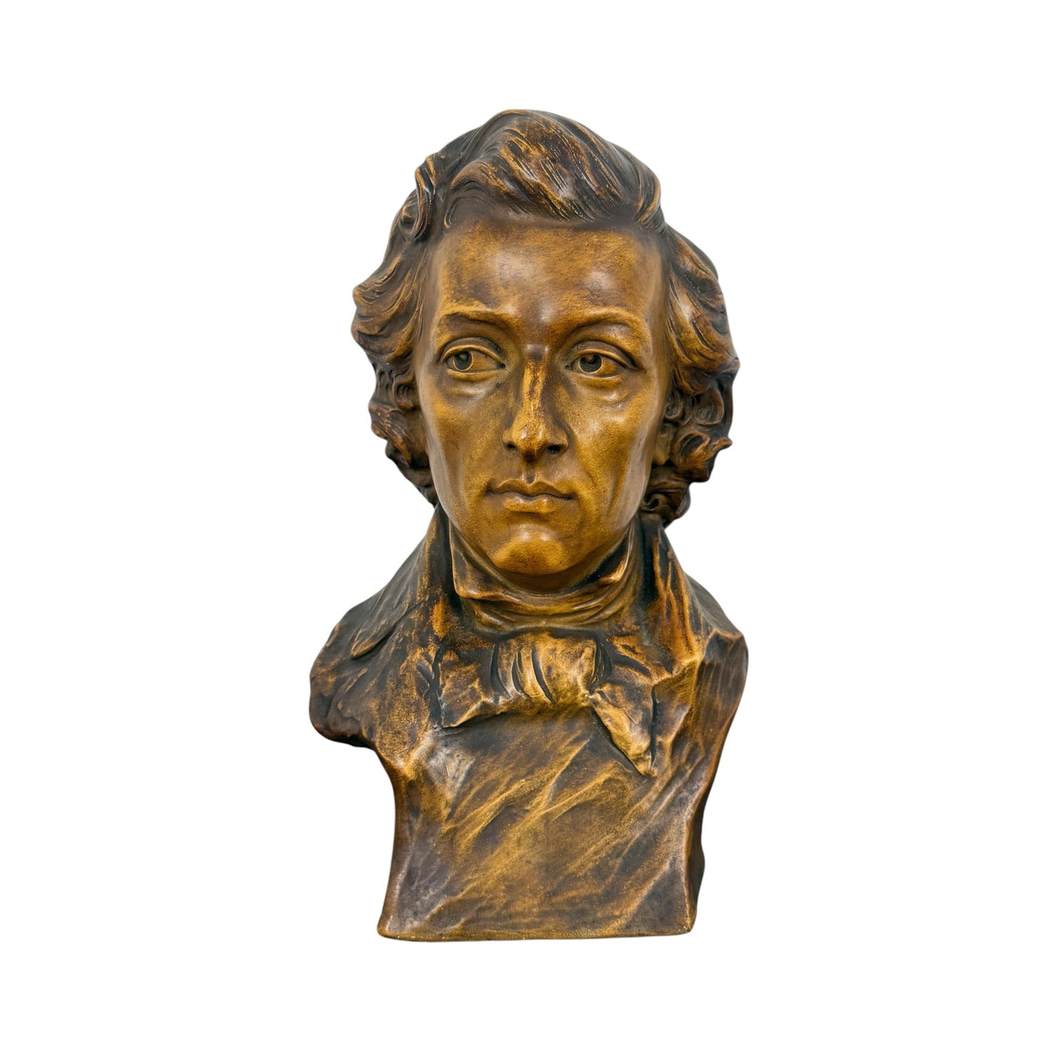 Vintage plaster Bust of Frédéric Chopin