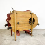 Antique Austrian Wooden Grain Winnowing Machine Alois Vogl