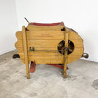 Antique Austrian Wooden Grain Winnowing Machine Alois Vogl