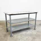 Industrial Metal Three Tier work Table