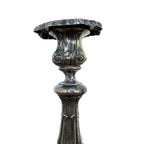 Pair of Art Nouveau Silver-Plated Candlesticks