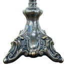 Pair of Art Nouveau Silver-Plated Candlesticks