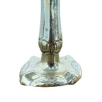 Pair of Art Nouveau Silver-Plated Bud Vases